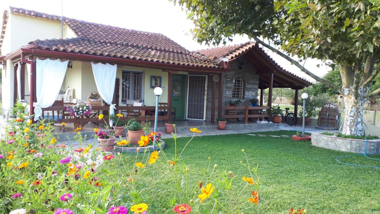 Platanos House Villa Nea Mesagkala Exterior photo